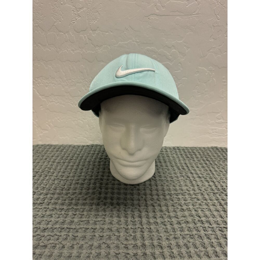 NWT Nike Golf Light‎ Blue Baseball Cap Logo Size L/XL